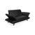 Rossini 2-Seater Sofa in Black Leather from Koinor For Sale - Image 4 of 15