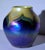 1910s Tiffany Favrile Pulled Feather Miniature Vase For Sale - Image 5 of 10