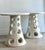 Early 21st Century Vintage Italian Marble Cutout Side Tables - A Pair For Sale - Image 5 of 14