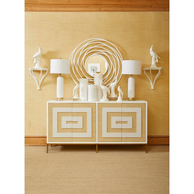 2020s Sheraton Bracket - White, Large For Sale - Image 5 of 5