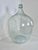 American Antique Blown Glass Demijohn or Decanter | Aged Light Turquoise For Sale - Image 3 of 12