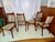 This is a fantastic set of mid-century modern chairs crafted from beautiful teak wood. Their striking shape and design...