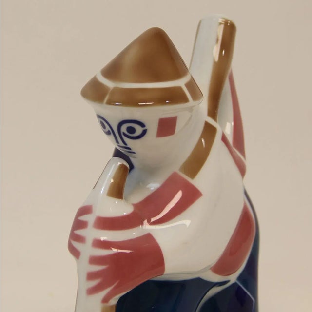 Porcelain Figure from Sargadelos, 1990s, in Flawless conditions. Designed 1990 to 1999 This piece has an attribution mark,...