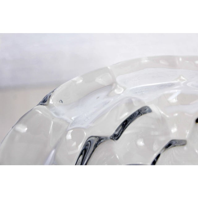 French Crystal Vase from P.D'Avesn, 1940s For Sale - Image 4 of 11