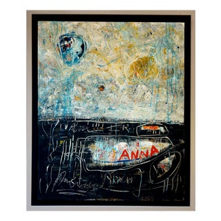 Massimo d'Orta, Zi Nicola Esce Lo Stesso, 2007, Oil on Canvas For Sale