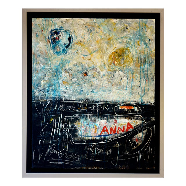 Massimo d'Orta, Zi Nicola Esce Lo Stesso, 2007, Oil on Canvas For Sale