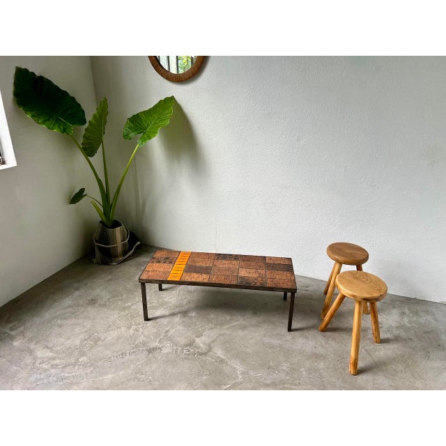 Modern French Coffee Table from Vallauris, 1960 For Sale - Image 3 of 18