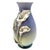 Contemporary Franz Collection Calla Lily Sculptural Porcelain Vase Fz00045 by Kuei Mei, 14.5" For Sale - Image 3 of 14