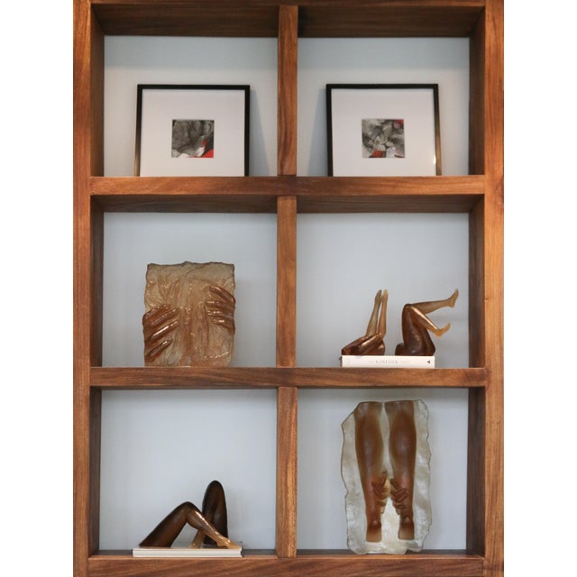 2020s Il Corpo Small Bookends in Cola - a Pair For Sale - Image 5 of 5