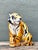 Vintage Italian Glazed Ceramic Tiger For Sale - Image 12 of 12