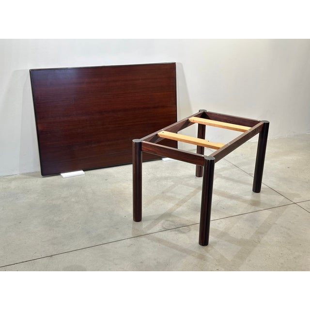 Wood Nibay Double Table by Afra and Tobia Scarpa for Gavina, 1960s For Sale - Image 7 of 18