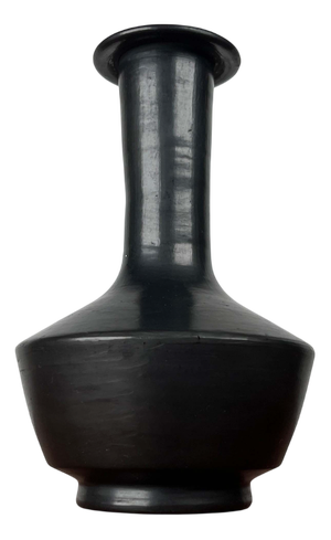 Mid-Century Modern Studio Pottery Barro Negro Vase from Lama Oaxaca, Mexico, 1960s