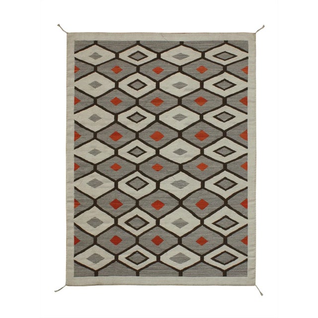 2010s Handwoven Traditional Design Kilim Rug - 9′2″ × 12′ For Sale - Image 5 of 5