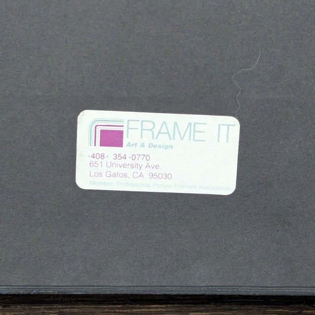 Abstract Daniel Kime “Gravity” Framed Abstract Mixed Media Artwork For Sale - Image 3 of 7