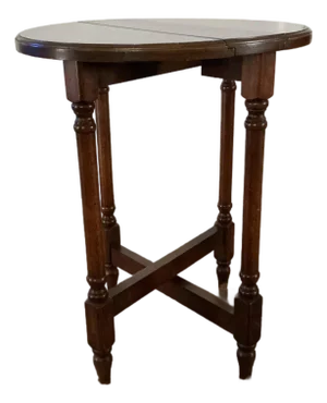 Antique Folding Drop Leaf Table