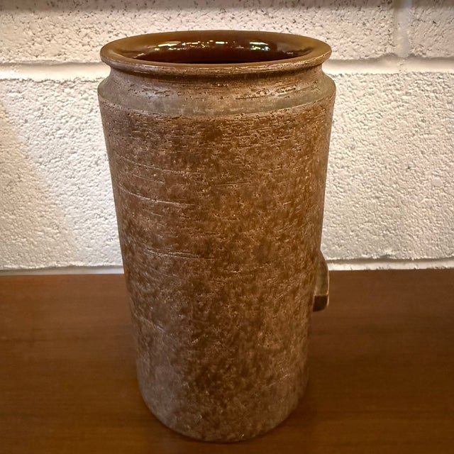 Ceramic 1960s Italian Art Pottery Vase by Aldo Londi, Bitossi for Raymor For Sale - Image 7 of 7