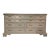 Vintage Bassett Custom Refinished 12 Drawer Dresser With Natural Wood Top For Sale