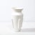 Late 20th Century Modernist Tall Urn Form White Ceramic Vase For Sale In New York - Image 6 of 11