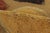 Gold Vintage Circle Rug With Gold and Brown Geometric Patterns - Rug & Kilim For Sale - Image 8 of 11