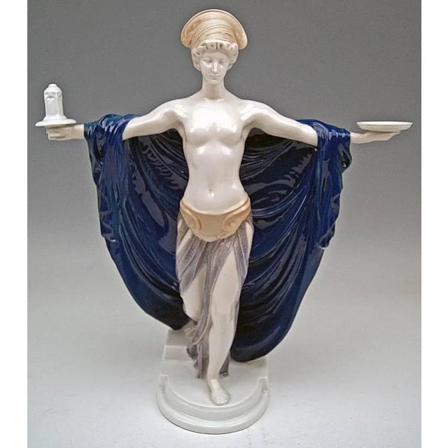 Temple Figurine attributed to F. Liebermann for Rosenthal, Germany, 1914 For Sale - Image 6 of 8