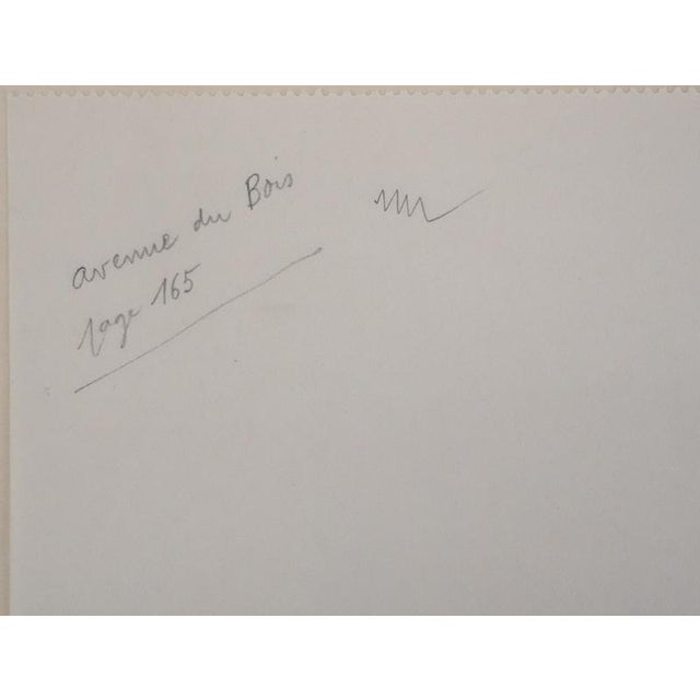 Jean-Emile Laboureur, Avenue du bois, Pencil For Sale - Image 5 of 7