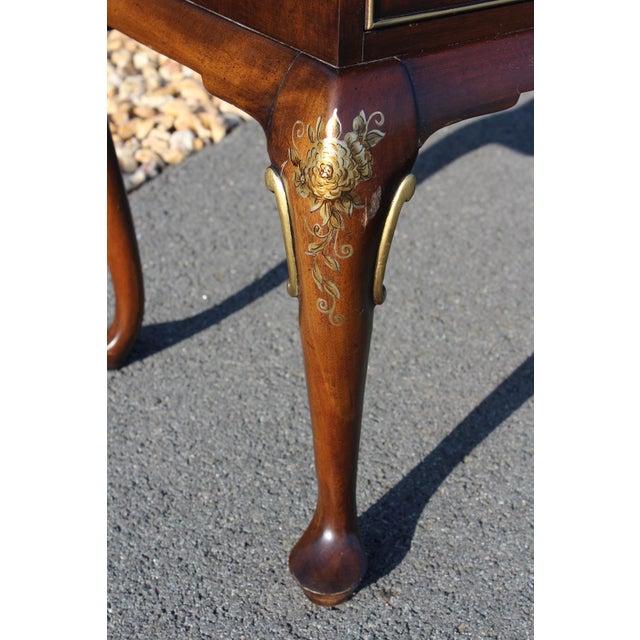 Hekman Chinoiserie Drop-Front Desk For Sale - Image 6 of 18