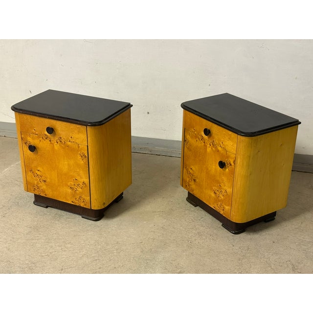 Mid-Century Modern Vintage Bedside Tables, 1960s, Set of 2 For Sale - Image 3 of 10