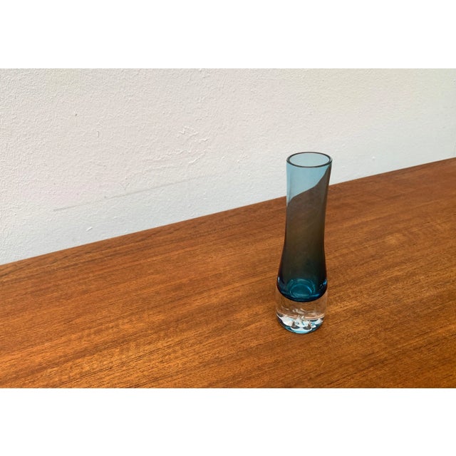 Vintage Art Glass Vase For Sale - Image 11 of 12