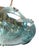 Italian 1960s Cristal Arte Beveled Glass & Brass Pendant For Sale - Image 3 of 7