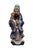 Chinoiserie 3 Ceramic Fu Lu Shou Star Gods Good Fortune Prosperity Longevity Statues 23" For Sale - Image 3 of 16
