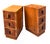 A matching pair of Art Deco bedside cabinets dating to 1930. The dovetailed drawers all run smoothly and are nice and deep...