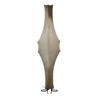 Vintage Ghost Resin Floor Lamp by Tobia Scarpa for Flos, 1970s For Sale