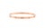 Contemporary Authentic Cartier Love 6 Diamonds 18 Kt Rose Gold , Size 15 , Box + Certificate For Sale - Image 3 of 18