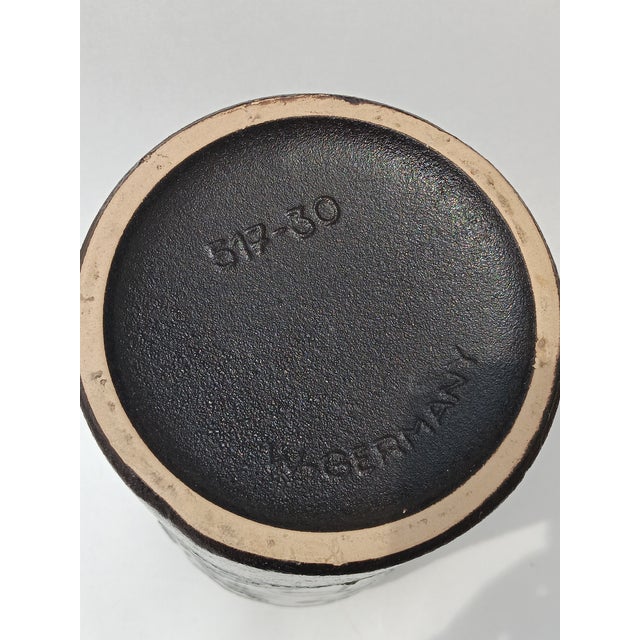 Fat Lava Ceramic Vase from Scheurich, 1960s For Sale - Image 4 of 6