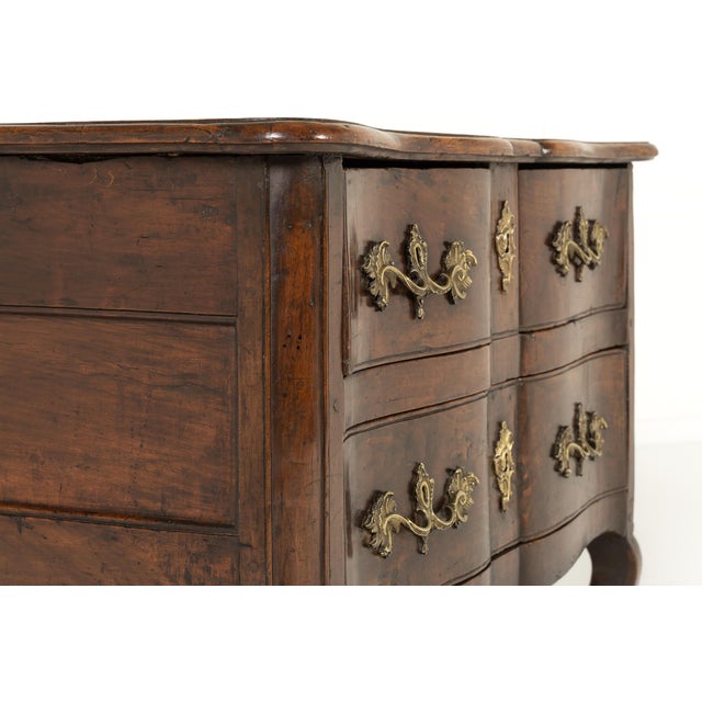 Small 18th Century French Walnut Commode For Sale - Image 4 of 9