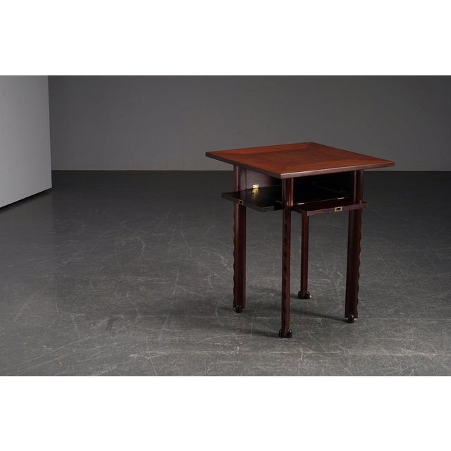Copper Amsterdamse School Side Table from C. H. Eckhart For Sale - Image 8 of 16