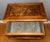 Late 20th Century Vintage Burl Wood Veneer Inlaid Three-Drawer Chest With Bun Feet For Sale - Image 5 of 10