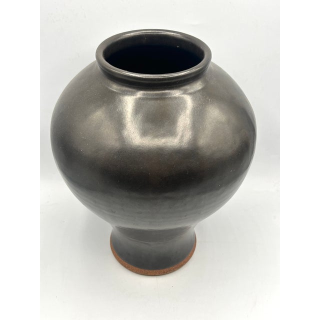 Late 20th Century California Modern Studio Pottery Vase by Mark Blumenfeld For Sale - Image 5 of 9
