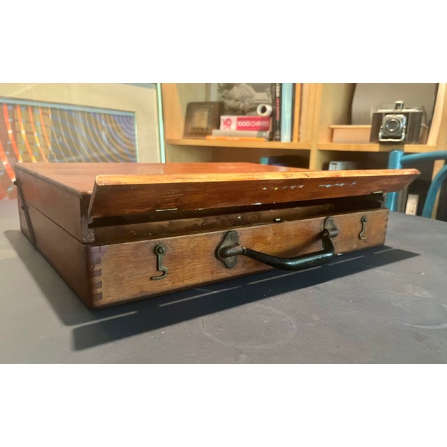 Vintage Painter Case With Iron Handle | Chairish