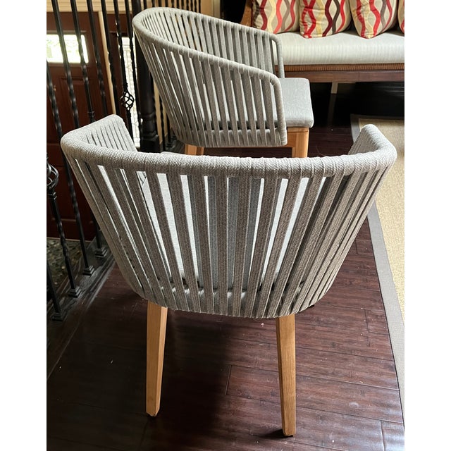 2020s Janus Et Cie Tribu Mood Dining Armchairs, 2 Pieces For Sale - Image 5 of 12