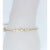 White Diamond and 14k Yellow Gold Bangle For Sale In Los Angeles - Image 6 of 6