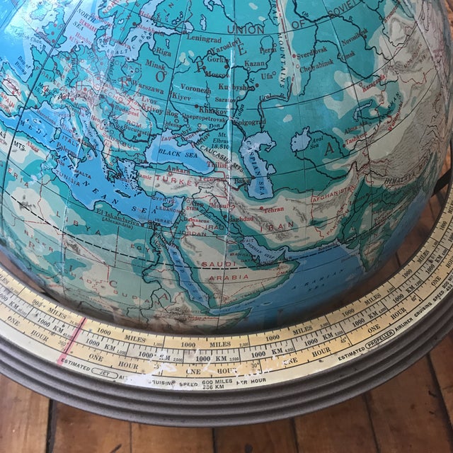 Vintage Globe For Sale - Image 4 of 10