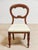 1940’s Carved Sweetheart Chairs Set of Six For Sale - Image 10 of 10