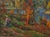 1970s Original Autumn Landscape Oil Painting, Ukrainian Art, 1970s 60-80 For Sale - Image 5 of 6
