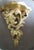 1950's Italian Florentine Carved Gesso Giltwood Wall Display Shelf/ Bracket. Rococo form, beautiful flourish detail.