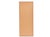 This Scandinavian wall mirror in teak has a rectangular shape.