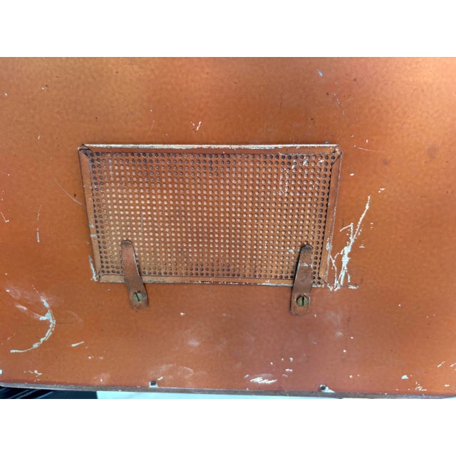 1920s James A. Cole “Mastermade” Black Wooden Humidor Cabinet With Copper-Lined Interior For Sale - Image 11 of 12