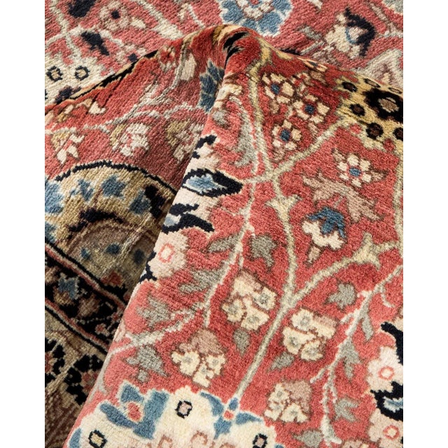 Textile Mogul, One-of-a-Kind Hand-Knotted Area Rug - Pink, 3' 2" x 8' 10" For Sale - Image 7 of 8
