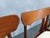 Brown Vintage Danish Teak Dining Chairs by Schionning & Elgaard, 1960s, Set of 4 For Sale - Image 8 of 15