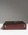 Early 20th Century Burgundy French Silverware Box For Sale - Image 9 of 15